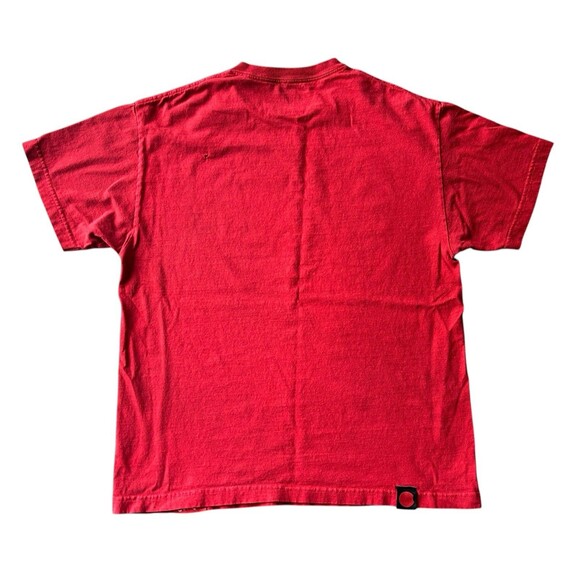 Berner COOKIES Clothing SF Hardwood Flava Red Tee Distressed Preowned Mens L - Picture 7 of 9